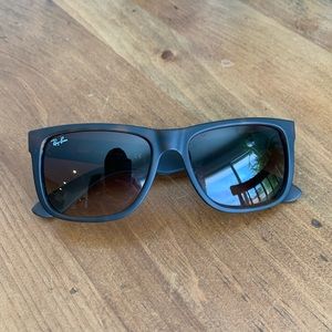 Ray-Ban Justin Classic Matte Tortoise Sunglasses